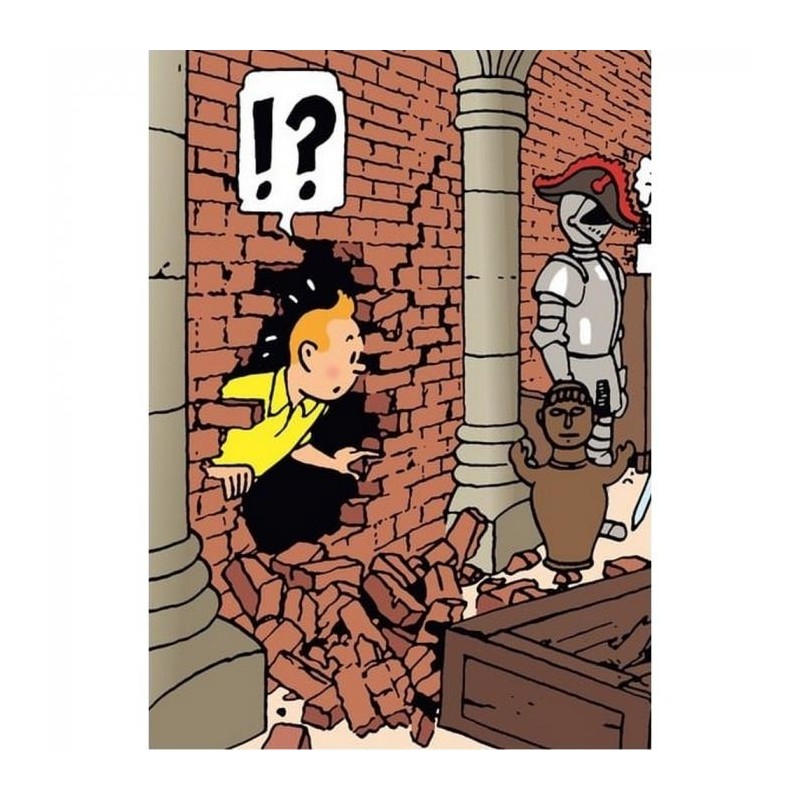 Tintin - Plastficka A4 - Enhörningens hemlighet 1