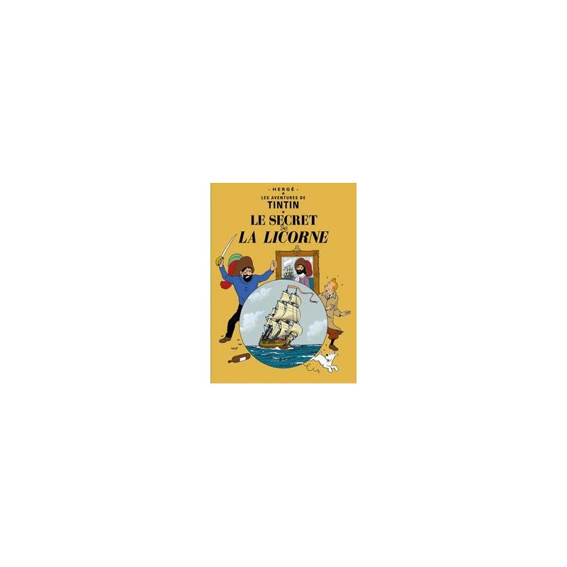 Poster - Tintin Le secret de la Licorne - Enhörningens hemlighet Poster - Tintin Le secret de la Licorne - Enhörningens hemlighet