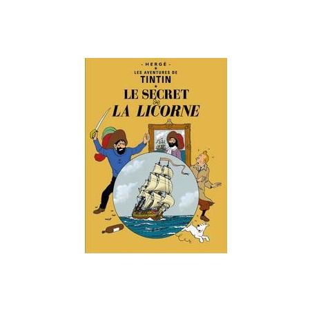 Poster - Tintin Le secret de la Licorne - Enhörningens hemlighet