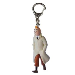 Tintin - Nyckelring i plast - Tintin går.
