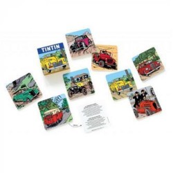 Tintin Coasters Underlägg 8-pack