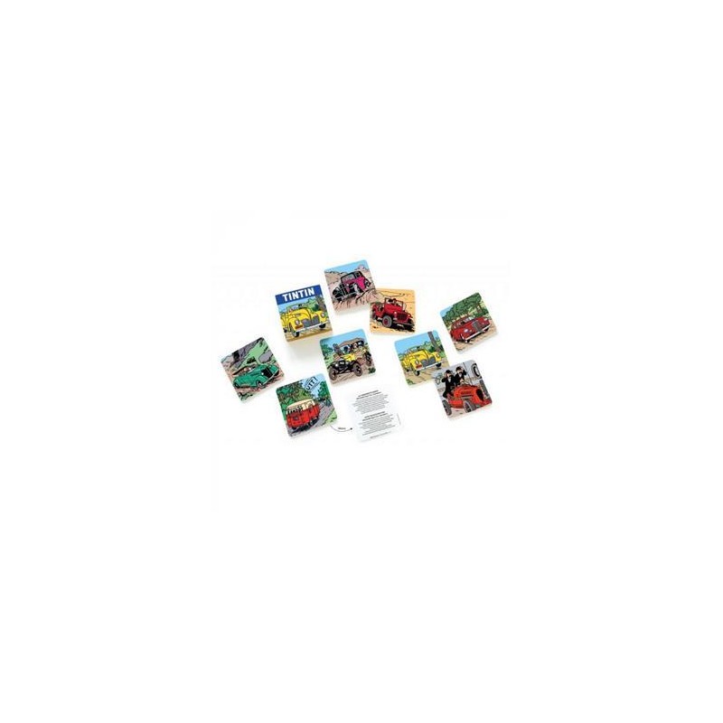 Tintin Coasters Underlägg 8-pack