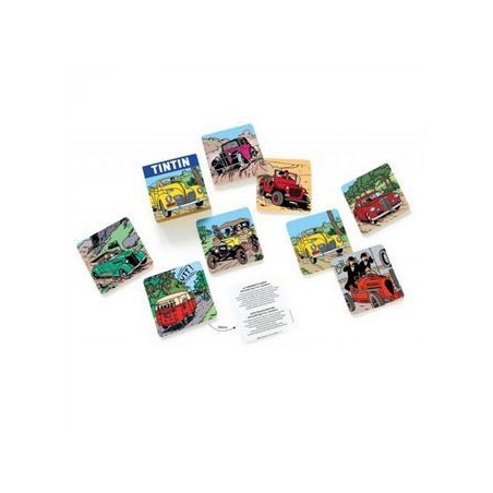 Tintin Coasters Underlägg 8-pack
