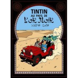 Poster - Tintin Au pays de L'or noir - Det svarta guldet