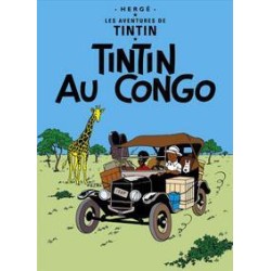 Poster - Tintin au Congo - Tintin i Kongo