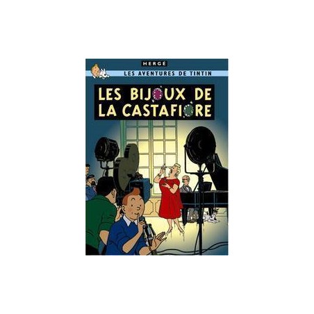 Poster - Tintin Les Bijoux de la Castafiore -Castafiores juveler