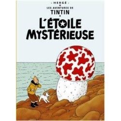 Poster - Tintin L'etoile mysterieuse - Den mystiska stjärnan