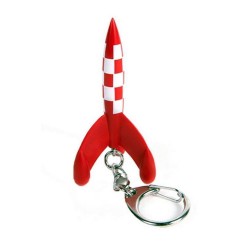 Tintin - Nyckelring i plast - Klassisk Raket