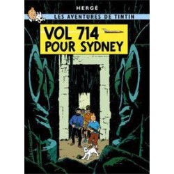 Poster - Tintin Vol 714 pour Sydney - Plan 714 till Sydney