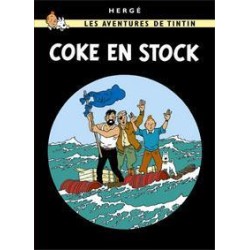 Poster - Tintin Coke en stock - Koks i lasten