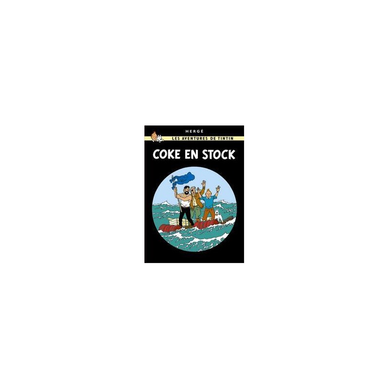 Poster - Tintin Coke en stock - Koks i lasten Poster - Tintin Coke en stock - Koks i lasten