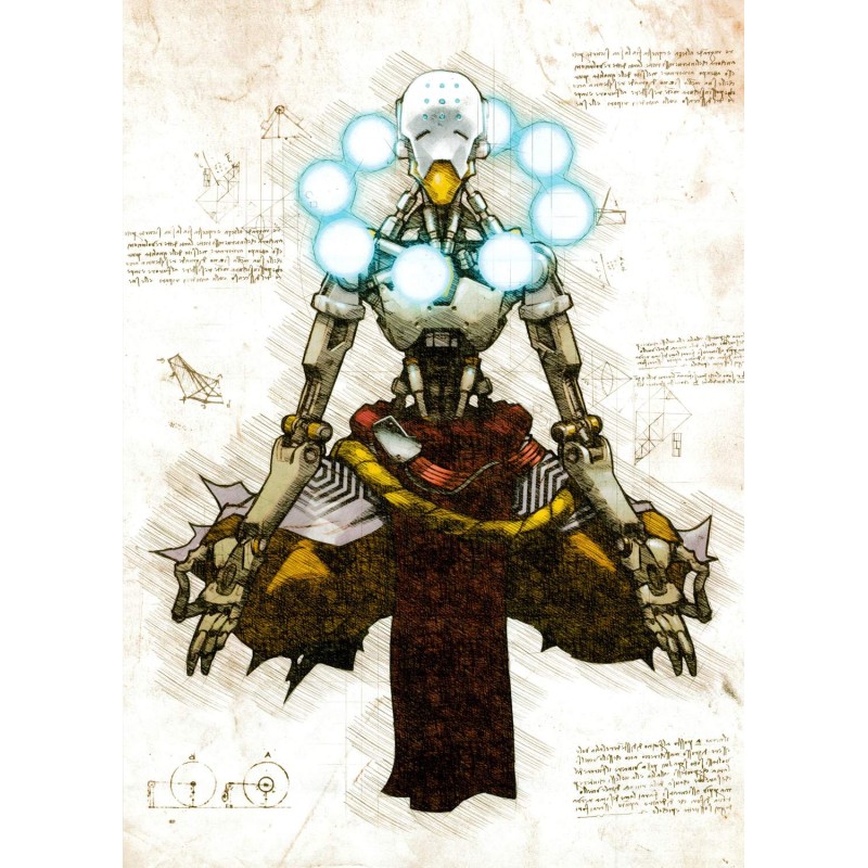 The Hobbit - Parchment map, Pergament karta The Hobbit - Parchment map, Pergament karta