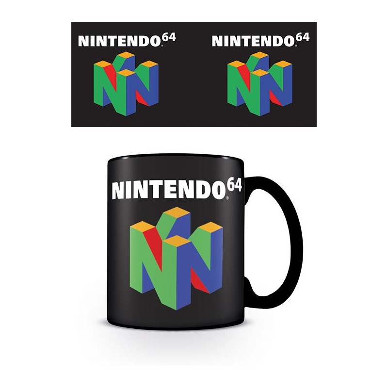 Nintendo - Black - Mugg Nintendo - Black - Mugg
