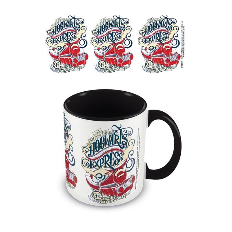 Harry Potter - All Aboard - Black - Mugg Harry Potter - All Aboard - Black - Mugg