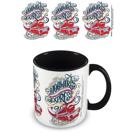 Harry Potter - All Aboard - Black - Mugg