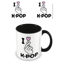 K-Pop - I Love K-Pop - Black - Mugg