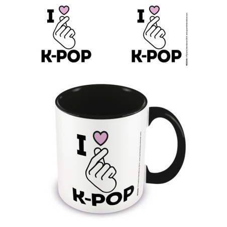 K-Pop - I Love K-Pop - Black - Mugg