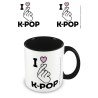 K-Pop - I Love K-Pop - Black - Mugg