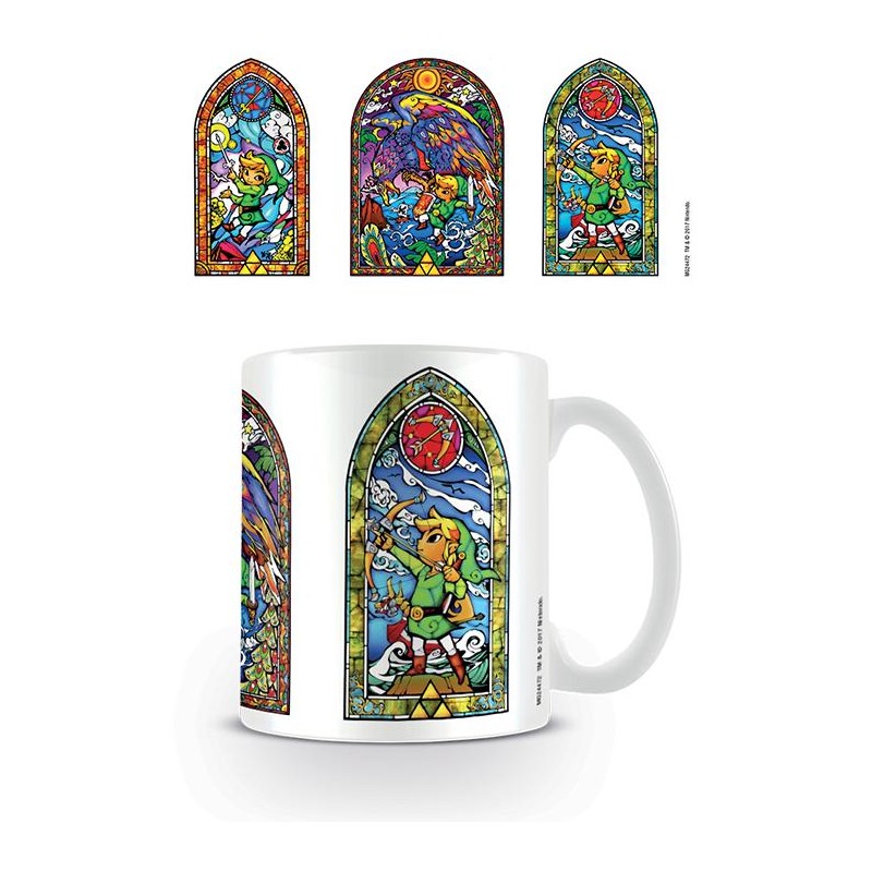 The Legend Of Zelda - Stained Glass - Mugg The Legend Of Zelda - Stained Glass - Mugg