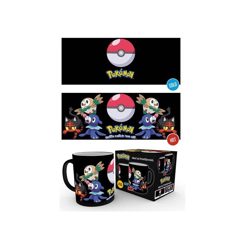 Pokemon - Catch Em All - Mugg som byter motiv Pokemon - Catch Em All - Mugg som byter motiv