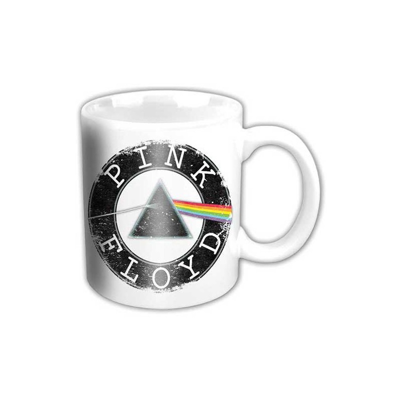 Pink Floyd - Vintage Circle Logo - Mugg Pink Floyd - Vintage Circle Logo - Mugg
