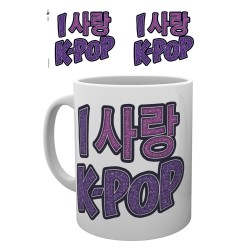 K-POP - Love Hangul - Mugg