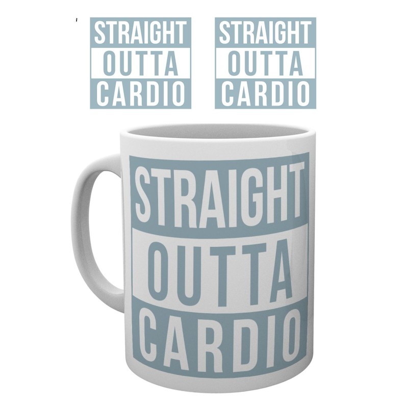 Gym - Straight Outta Cardio - Mugg Gym - Straight Outta Cardio - Mugg
