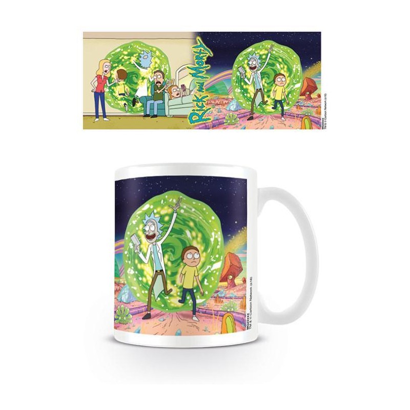 Rick and Morty (Portal) - Mugg Rick and Morty (Portal) - Mugg