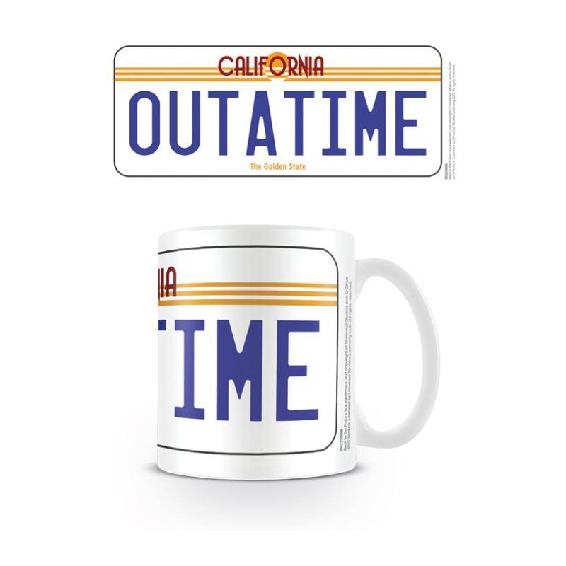 Back To The Future (License Plate) - Mugg Back To The Future (License Plate) - Mugg
