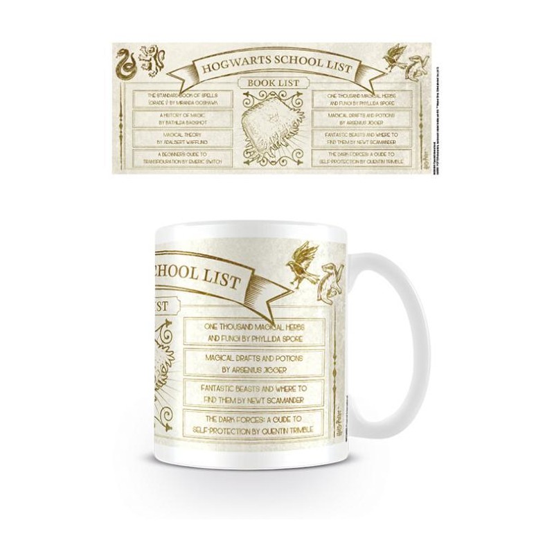 Harry Potter (Hogwarts School List Books) - Mugg Harry Potter (Hogwarts School List Books) - Mugg