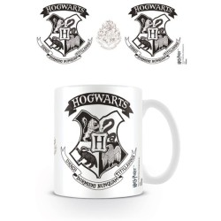 Harry Potter (Hogwarts Crest Black) - Mugg