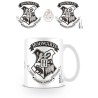 Harry Potter (Hogwarts Crest Black) - Mugg