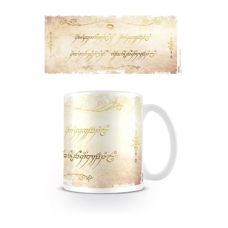 The Lord of the Rings (Ring Inscription) - Mugg The Lord of the Rings (Ring Inscription) - Mugg