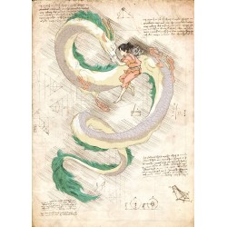 The Hobbit - Parchment map, Pergament karta