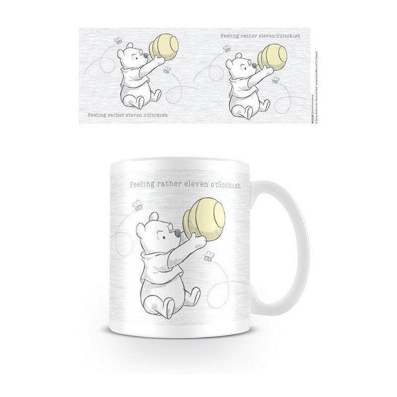 Winnie the Pooh (Eleven o'clockish) - Mugg Winnie the Pooh (Eleven o'clockish) - Mugg