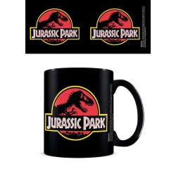 Jurassic Park (Classic Logo) Black - Mugg