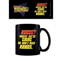 Back to the Future (We Don't Need Roads) Black - Mugg