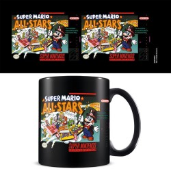 Super Nintendo (Super Mario All Stars) Black  - Mugg