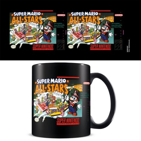 Super Nintendo (Super Mario All Stars) Black  - Mugg