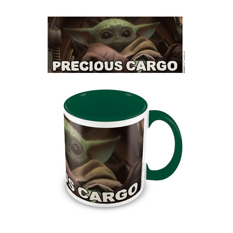 Star Wars: The Mandalorian (Precious Cargo) Green - Mugg Star Wars: The Mandalorian (Precious Cargo) Green - Mugg