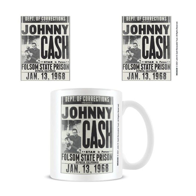 Johnny Cash (Folsom State Prison) - Mugg Johnny Cash (Folsom State Prison) - Mugg