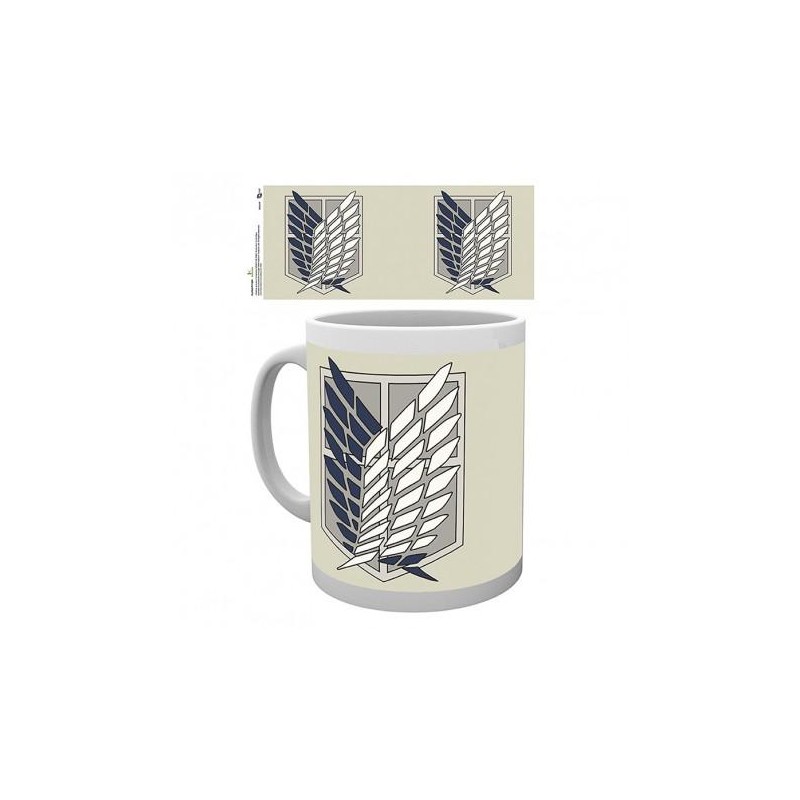 Attack on Titian - Badge - Mugg Attack on Titian - Badge - Mugg