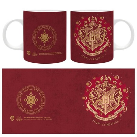Harry Potter - X-MAS - Hogwarts Red - Mugg
