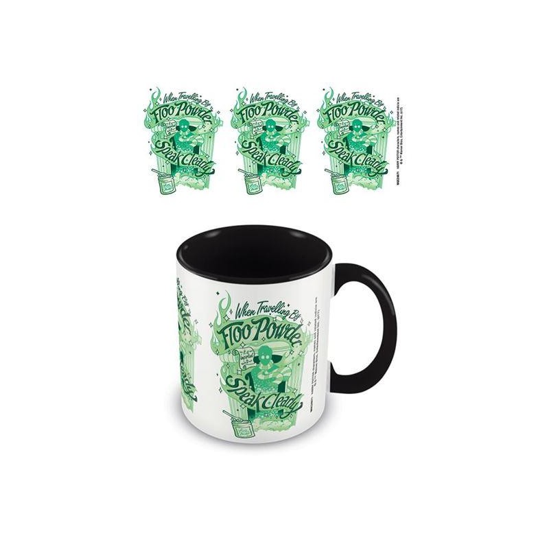 HARRY POTTER (FLOO POWDER) BLACK - Mugg HARRY POTTER (FLOO POWDER) BLACK - Mugg