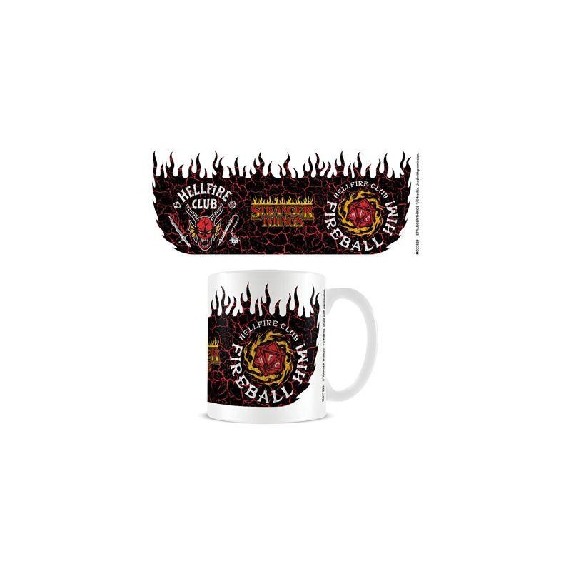 STRANGER THINGS 4 (FIREBALL) mugg STRANGER THINGS 4 (FIREBALL) mugg