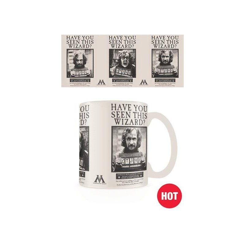 HARRY POTTER (WANTED SIRIUS BLACK) HEAT CHANGE MUG
