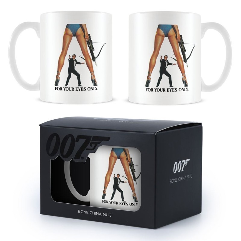 JAMES BOND (FOR YOUR EYES ONLY) FINE CHINA - Mugg JAMES BOND (FOR YOUR EYES ONLY) FINE CHINA - Mugg