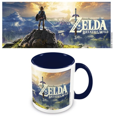 THE LEGEND OF ZELDA: BOTW (SUNSET) DARK BLUE COLOURED - Mugg