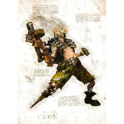 The Hobbit - Parchment map, Pergament karta