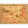 The Hobbit - Parchment map, Pergament karta
